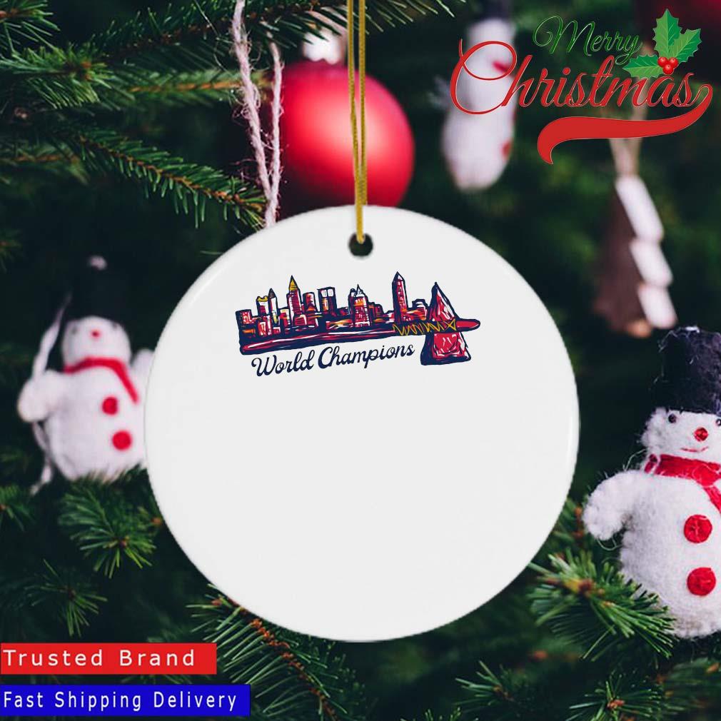 NEW Hallmark Ornaments 2021 Atlanta Braves World