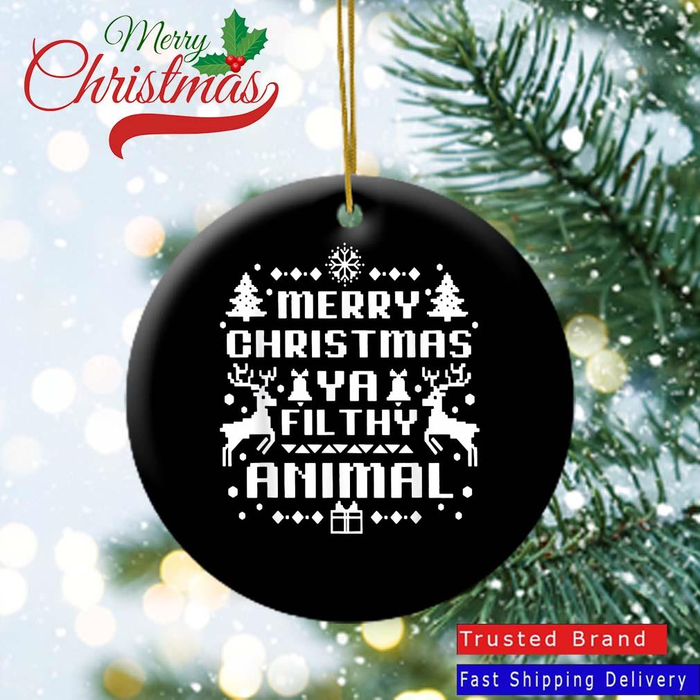 How Much Longer Is It Befoe Christmas 2022 Merry Christmas Filthy Animal 2022 Ornament, Hoodie, Sweater, Long Sleeve  And Tank Top