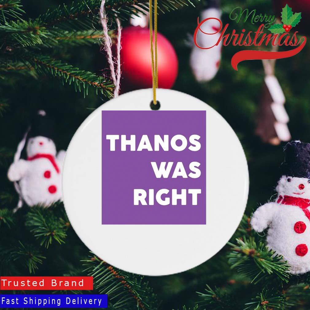 thanos ornament