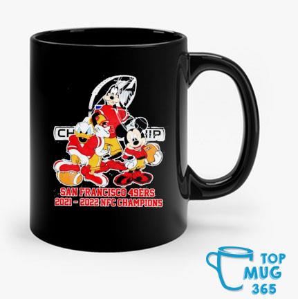 Official Mickey Donald Goofy San Francisco 49ers NFC Conference