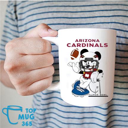 Arizona Cardinals Mickey Mouse Disney Super Bowl Football Shirt