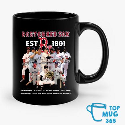 Boston Red Sox Est 1901 Carl Yastrzemski Wade Boggs Signatures Shirt,  hoodie, sweater, long sleeve and tank top