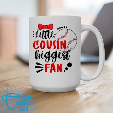 Baseball Family Little Cousin Biggest Fan Mug