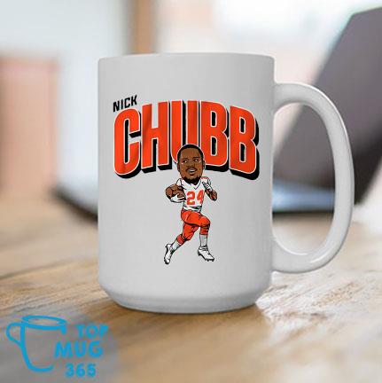 Cleveland Brown Nick Chubb Caricature Shirt, hoodie, sweater, long sleeve  and tank top