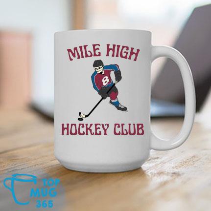 Colorado Avalanche Skeleton Mile High Hockey Club Mug