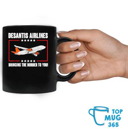 How To Buy DeSantis Airlines Bringing The Border To You Mug Mug đen