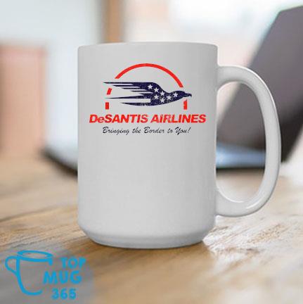 Bringing The Border To You – DeSantis Airlines Political Us Flag T-Mug