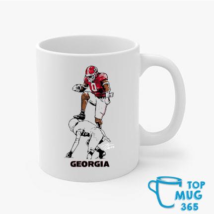Darnell Washington The Hurdle Darnell Washington Georgia Bulldogs Mug Mugs