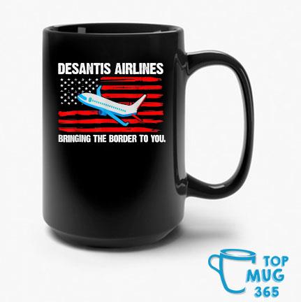 DeSantis Airlines Political US Flag T-Mug