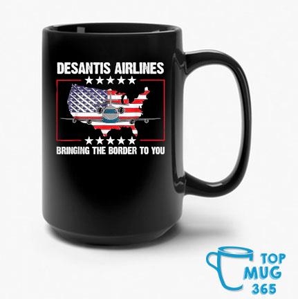 DeSantis Airlines Political USA Flag T-Mug