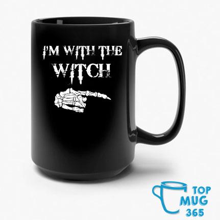 Halloween I'm With The Witch Mug