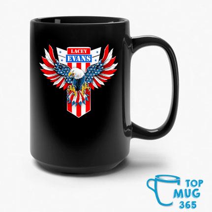 Lacey Evans Branded Eagle American Flag Mug