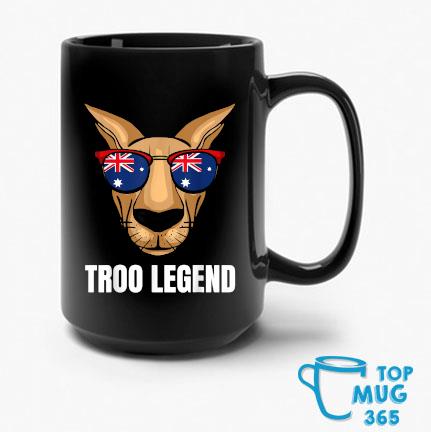 Australian Kangaroo Australia Flag Aussie Troo Legend Mug