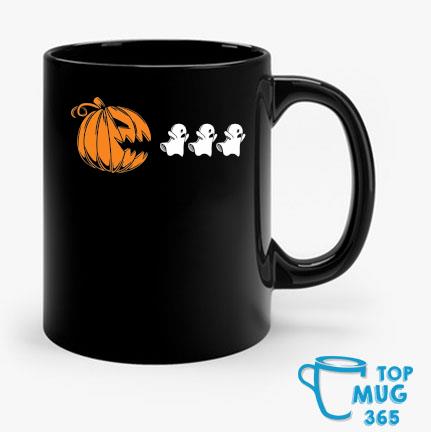 Halloween Pumpkin Pacman Ghost Mug Mug den