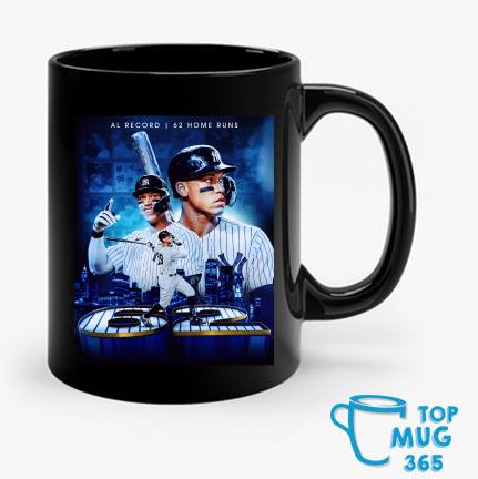 New York Yankees Aaron Judge Al Record 62 Home Runs Mug Mug den