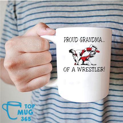 Proud Grandma Of A Wrestler 2022 Mug Mug trang