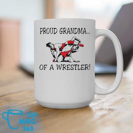 Proud Grandma Of A Wrestler 2022 Mug