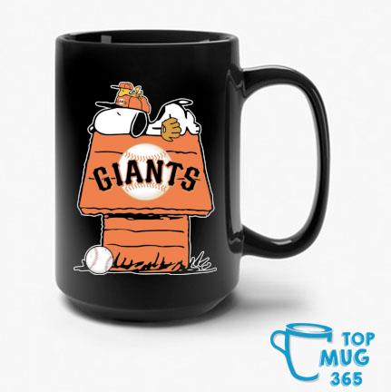 San Francisco Giants Baseball Snoopy And Woodstock The Peanuts