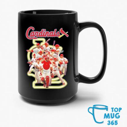 St Louis Cardinals Team Players Signatures Mug