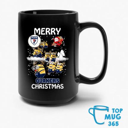 Penn Quakers Minions Ugly Christmas Mugs