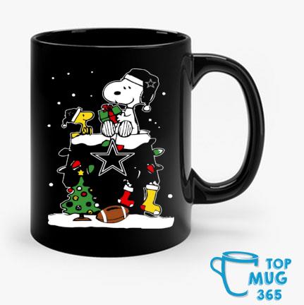 Snoopy and Woodstock Merry Christmas To All And To Dallas Cowboys