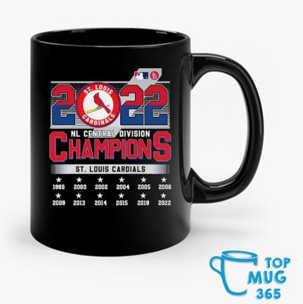 St Louis Cardinals MLB 2022 NL Central Division Champions Mug Mug den