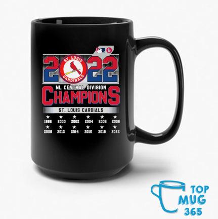 St Louis Cardinals MLB 2022 NL Central Division Champions Mug