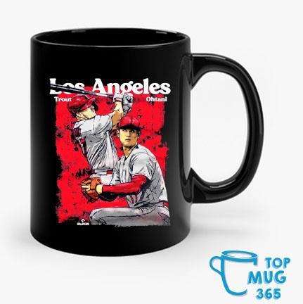 The Los Angeles Baseball Mike Trout And Shohei Ohtani Mug Mug den