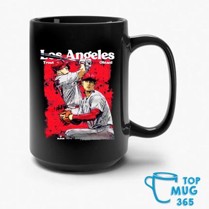 The Los Angeles Baseball Mike Trout And Shohei Ohtani Mug