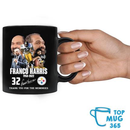 Franco Harris 1950-2022 Thank You For The Memories Signature Shirt, hoodie,  sweater, long sleeve and tank top