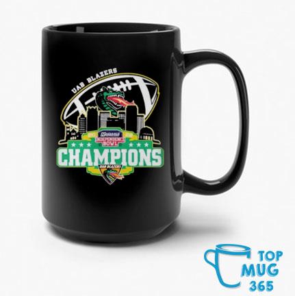 Champions Uab Blazers Logo Independence Bowl City 2022 Mug