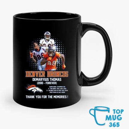 Demaryius Thomas Denver Broncos thanks for the memories signature shirt,  hoodie, longsleeve tee, sweater