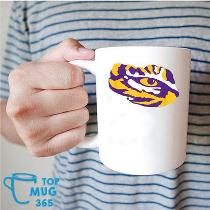 LSU Tigers Icon Logo Mug Mug trang