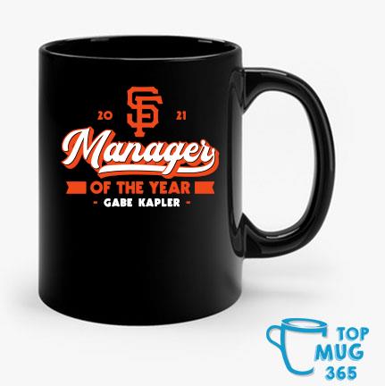 Official San Francisco Giants 2021 Manager Of The Year Gabe Kapler Mug Mug den