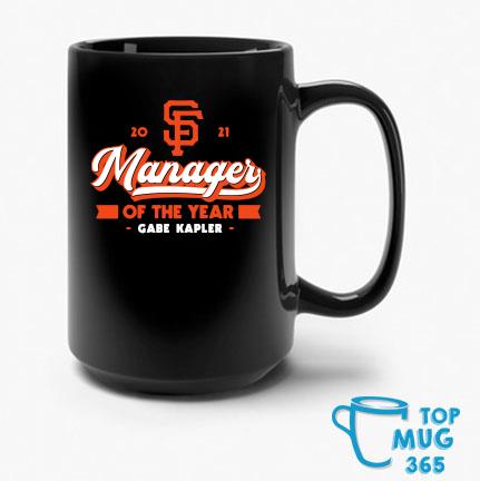 Official San Francisco Giants 2021 Manager Of The Year Gabe Kapler Mug