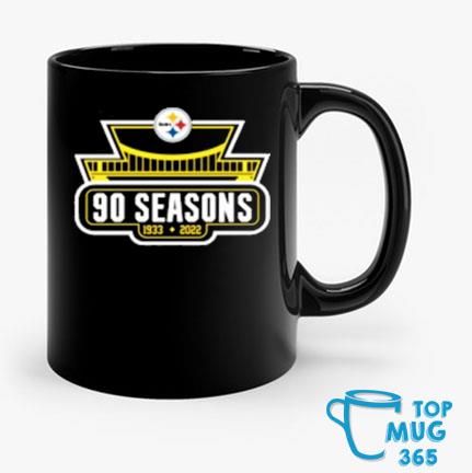 Pittsburgh Steelers 90 seasons 1933 2022 logo shirt, hoodie, sweater and  v-neck t-shirt