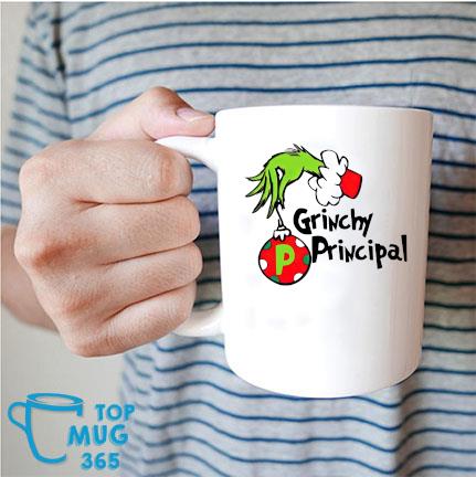 The Grinch Hand Grinchy Principal Christmas Mug Mug trang