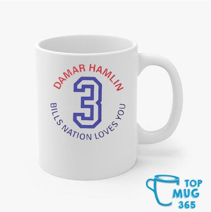 Buffalo Bills Nation Loves You Damar Hamlin #3 Shirt, hoodie, sweater, long  sleeve and tank top