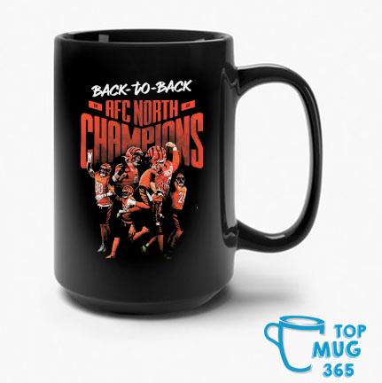 Cincinnati Bengals Back To Back 2022 AFC North Champions Tee Mug