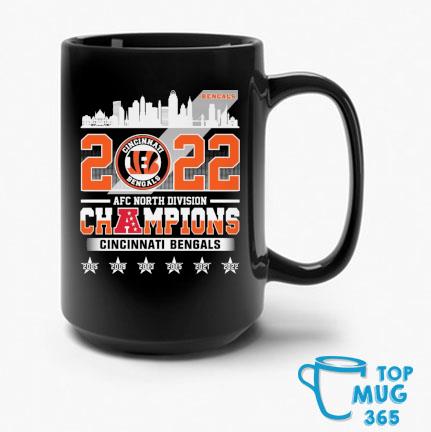 Cincinnati Bengals City Skyline 2022 AFC North Division Champions shirt,  hoodie, sweater, long sleeve and tank top