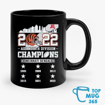 Cincinnati Bengals Skyline 2022 Afc North Division Champions Shirt