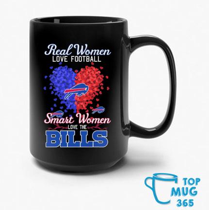 Nice buffalo Bills Real women love football smart women love the Bills  heart shirt, hoodie, sweater, long sleeve and tank top