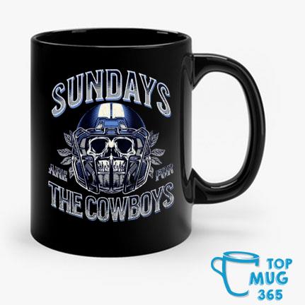 Skull Sundays Are For The Cowboys Dallas Cowboys Football T-Shirt