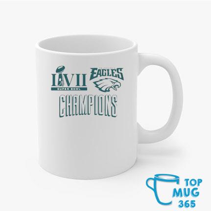 Philadelphia Eagles Team Football NFL 2023 Super Bowl Champions Signatures  Mug, hoodie, sweater, long sleeve and tank top