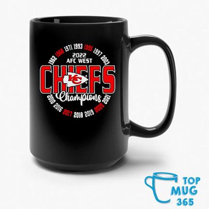 Kansas City Chiefs 2022 AFC West Champions Mug, hoodie, sweater