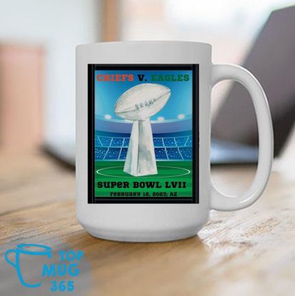 Kansas City Chiefs Vs Philadelphia Eagles Super Bowl LVII February 12, 2023 Az Mug