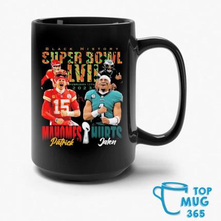 Official Patrick Mahomes Vs Jalen Hurts Black History Super Bowl LVII 2023  t-shirt, hoodie, sweater, long sleeve and tank top