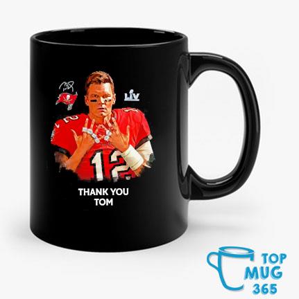 Thank You Tom, Tom Brady Tampa Bay Buccaneers 2023 Mug Mug den
