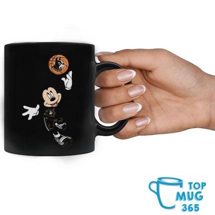 Wofford Terriers Mickey Mouse March Madness 2023 Mug Mug đen