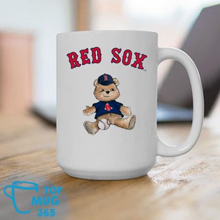 Tiny Turnip Boston Red Sox Boy Teddy Tee Shirt Women's Medium / White